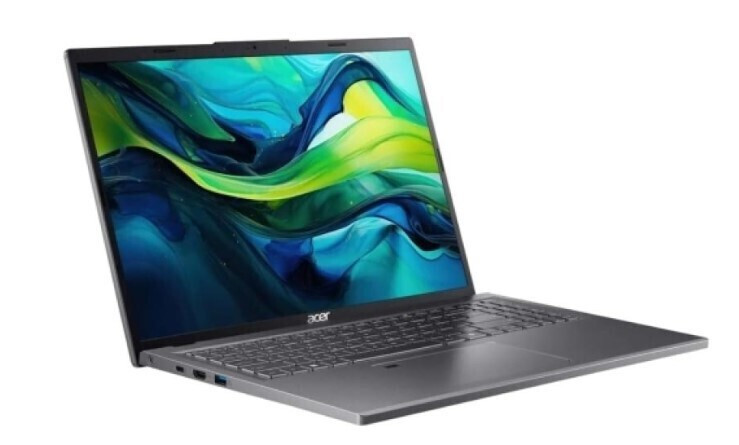 Acer Aspire 16 16" IPS FHD+ (Ultra 5-115U/16GB/512GB SSD/No OS) Steel Gray (US Keyboard) view 2