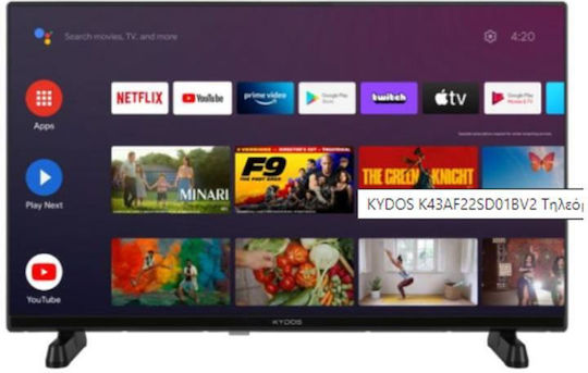 Kydos Smart Television 43" Full HD LED K43AF22SD01BV2 HDR (2024) view 6