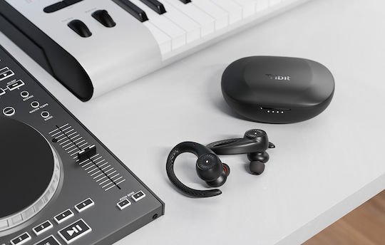 Tribit MoveBuds H1 BTH95 Bluetooth Handsfree Earphones with Sweat Resistance and Charging Case Black vista 4