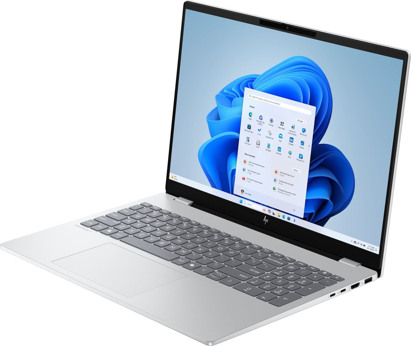 HP OmniBook 7 16" FHD+ (Core 7-240H/16GB/512GB SSD/W11 Home) (US Keyboard) view 7