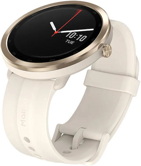 Maimo Watch R Stainless Steel Waterproof with Heart Rate Monitor (Gold) view 2