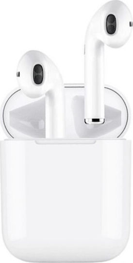 i9S-TWS Earbud Bluetooth Handsfree Earphones with Charging Case White view 1