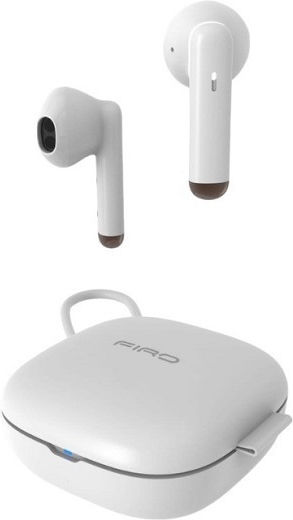 Firo A18 Earbud Bluetooth Handsfree Earphones with Charging Case White