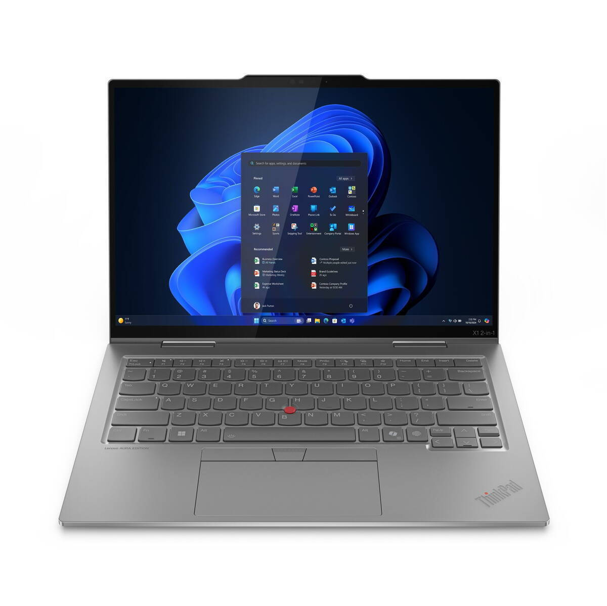 ThinkPad X1 2-in-1 Gen 10 Aura Edition 14" (Ultra 7-255U/32GB/1TB SSD/W11 Pro) (US Keyboard) view 2