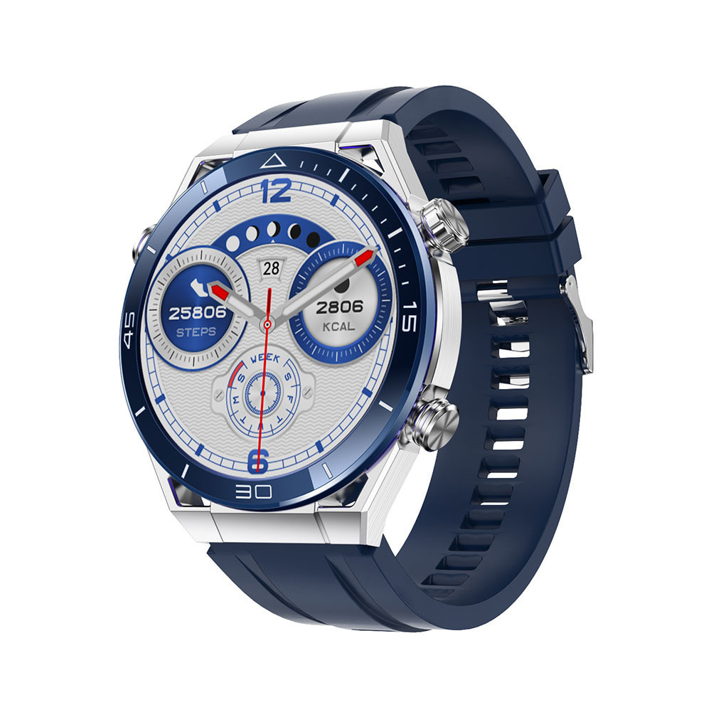 Aluminium Smartwatch with Heart Rate Monitor (Silver) vue 3