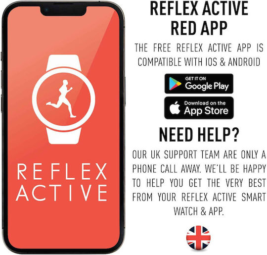 Reflex Active Series 25 Smartwatch with Heart Rate Monitor (Silver) vue 6