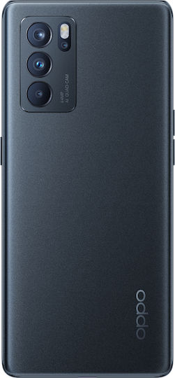 Oppo Reno6 5G Dual SIM (8GB/128GB) Stellar Black view 5