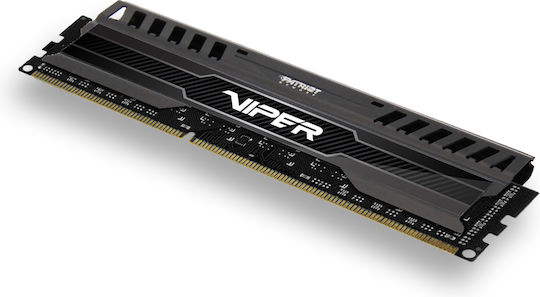 Patriot Viper DDR3 with Module 1x8GB and Speed 1600 for Desktop PV38G160C0