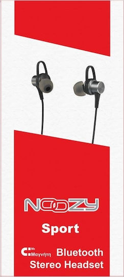 Noozy Sport Magnetic In-ear Bluetooth Handsfree Earphones with Sweat Resistance Black vista 5