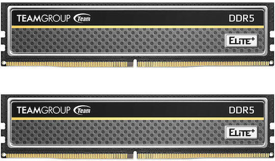 TeamGroup Elite Plus 32GB DDR5 RAM with 2 Modules (2x16GB) and 5600 Speed for Desktop (TPBD532G5600HC46DC01)