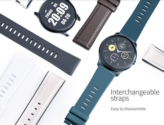 G.Rossi Sg003a 45mm Smartwatch with Heart Rate Monitor (Black) view 7