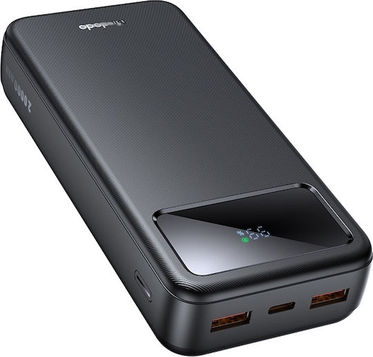 Mcdodo MC-4230 Power Bank 20000mAh 22.5W with 2 USB-A Ports and USB-C Port Power Delivery / Quick Charge 3.0 Black