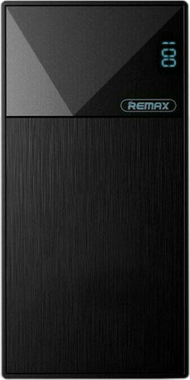Remax Thoway Power Bank 10000mAh with 2 USB-A Ports Black