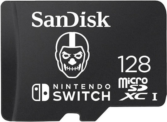 Nintendo Sdsqxao-128g-gn6zg Fortnite Edition Skull Trooper Memory Card 128GB microSDXC Class 10 UHS I