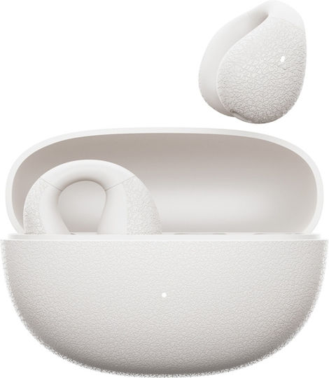 QCY Crossky C10 Open Ear Bluetooth Handsfree Headphones with Sweat Resistance and White Charging Case view 2