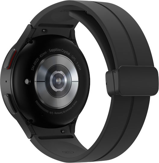 Samsung Galaxy Watch5 Pro Titanium 45mm Waterproof with Heart Rate Monitor (Black) view 4