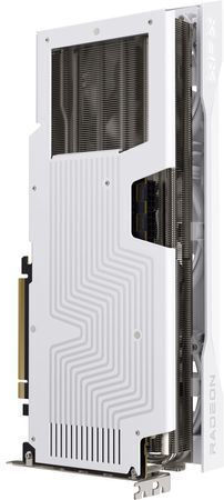 XFX Radeon RX 9070 16GB GDDR6 OC White Triple Fan Gaming Edition Graphics Card view 5