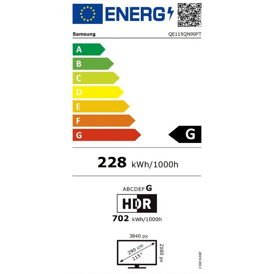 Samsung Smart Television 115" 4K UHD Neo QLED QN90F HDR (2025) vue 5