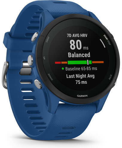 Garmin Forerunner 255 46mm Waterproof Smartwatch with Heart Rate Monitor (Tidal Blue) view 3