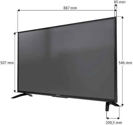 Manta Smart Television 39" HD Ready LED 39LHA120TP (2024) view 3