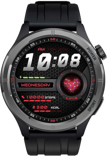 Haylou Solar Neo 48mm Smartwatch with Heart Rate Monitor (Black)