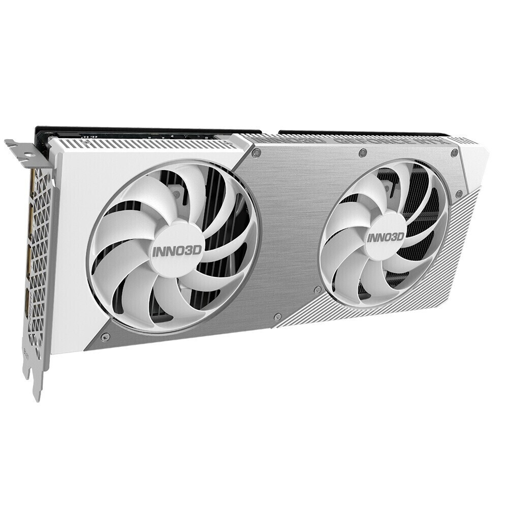 Inno 3D GeForce RTX 5060 8GB GDDR7 Twin X2 OC White Graphics Card N50602-08D7X-195070W view 4