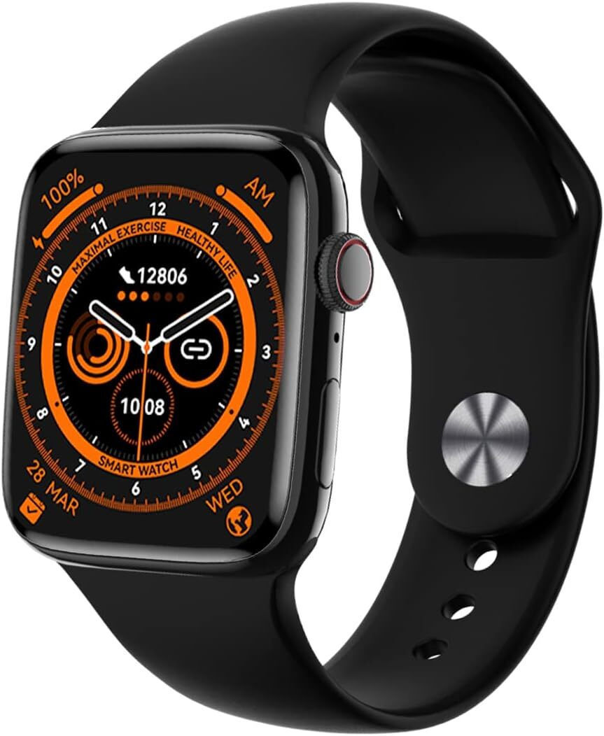 OneWatch Pro Aluminium with Heart Rate Monitor (Black)