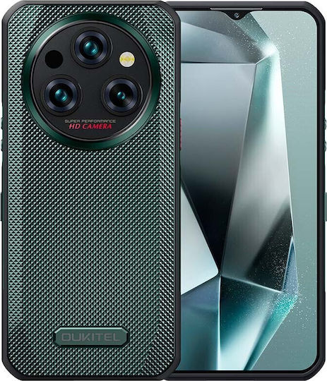 Oukitel WP35 Pro 5G Dual SIM (12GB/512GB) Resistant Smartphone Green view 1