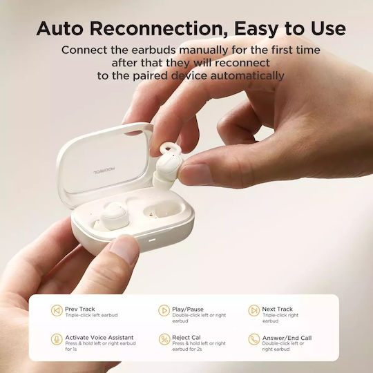 Joyroom JR-TS1 Sleep In-ear Bluetooth Handsfree Earphones with Charging Case Black vista 2