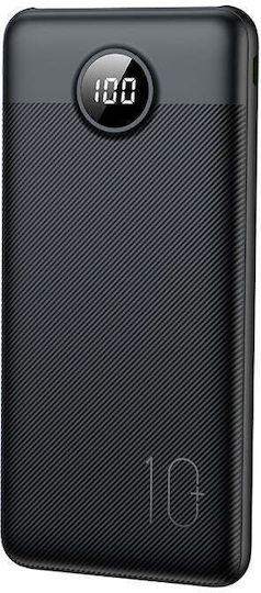Veger L10 Power Bank 10000mAh with USB-A Port and USB-C Port Black view 3