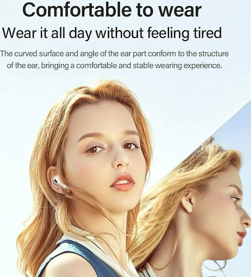 Lenovo LivePods LP40 Earbud Bluetooth Handsfree Earphones with Sweat Resistance and Charging Case Black view 8