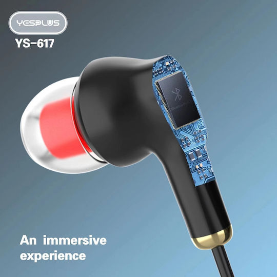 Yesplus YS-617 In-ear Bluetooth Handsfree Earphones Black view 2