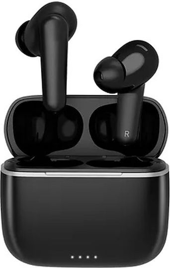MyMe My Joy In-ear Bluetooth Handsfree Earphones with Charging Case Black view 1
