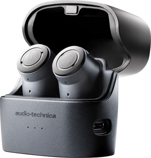 Audio Technica ATH-ANC300TW In-ear Bluetooth Handsfree Earphones with Sweat Resistance and Charging Case Black vue 2