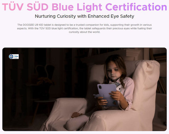 Doogee U9KID 10.1" Tablet (3GB/64GB) Purple view 8