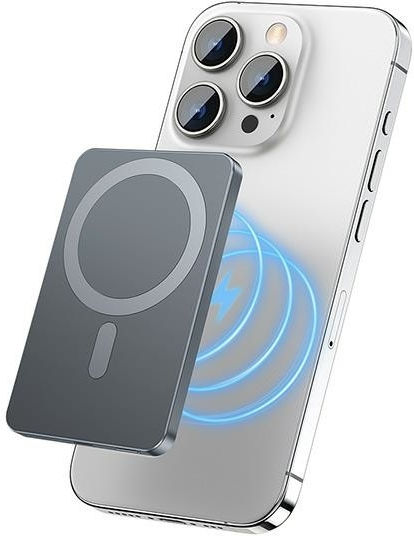 Awei P112K MagSafe Power Bank 5000mAh Gray view 1