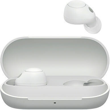 Sony WF-C700N In-ear Bluetooth Handsfree Headphones with Sweat Resistance and White Charging Case