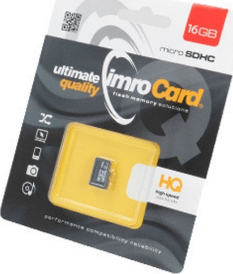 IMRO IMRO microSDHC 16GB U1 High Speed with Adapter view 2