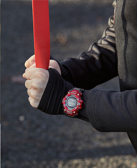 Casio GBD-100SM-4A1ER 49mm Smartwatch (Red) view 4