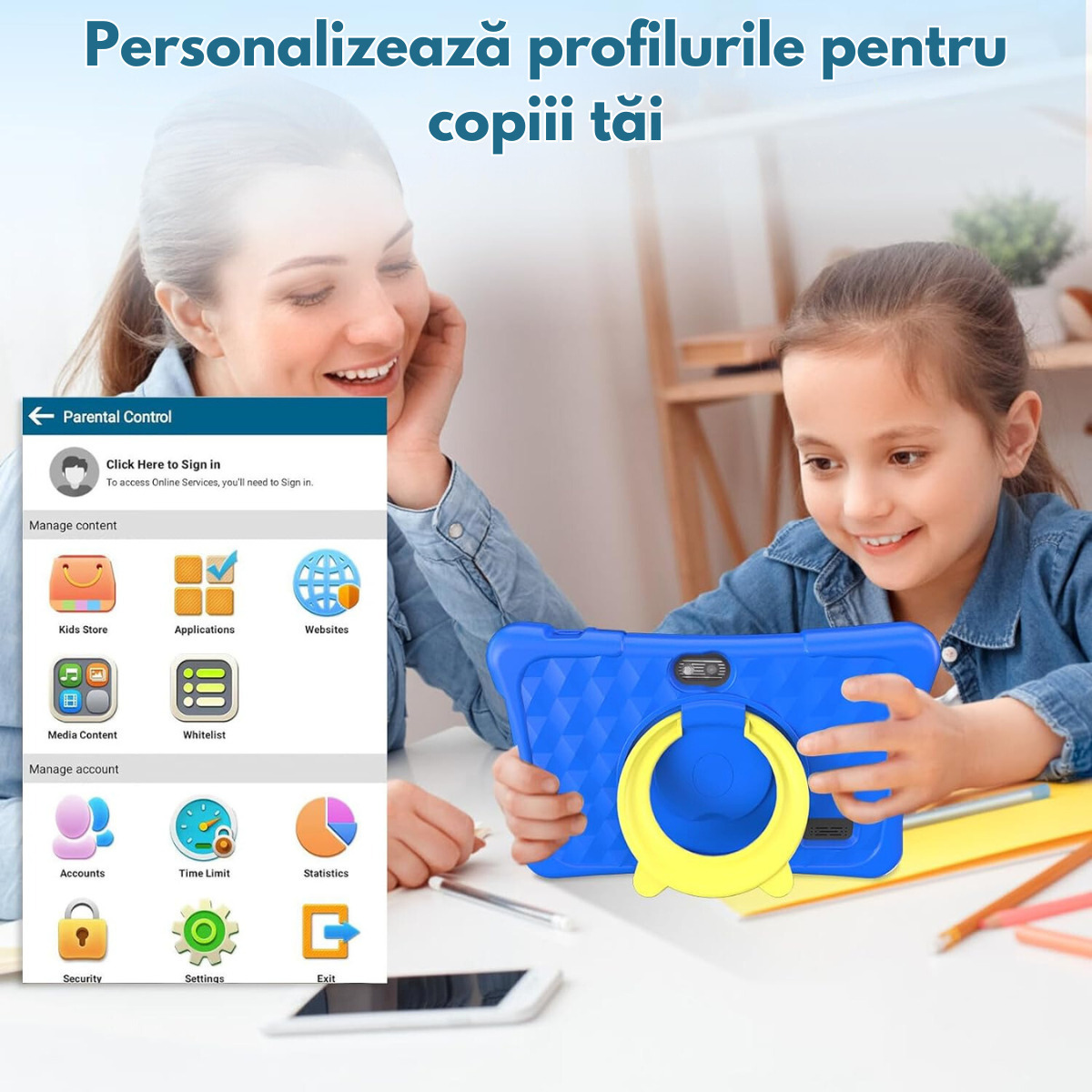 7Inches Tablet (3GB/32GB) Blue view 7