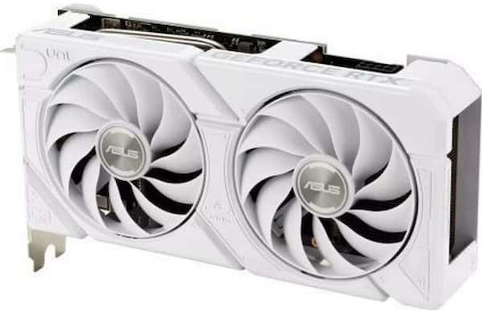 Asus GeForce RTX 4060 8GB GDDR6 Dual EVO White OC Graphics Card