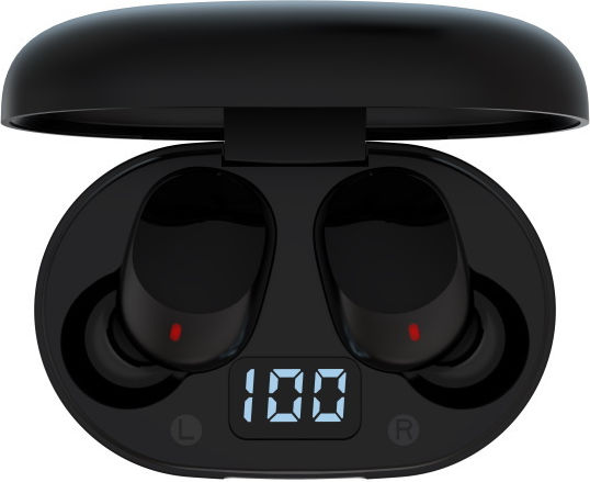 Devia Joy A6 Series In-ear Bluetooth Handsfree Earphones with Charging Case Black view 5