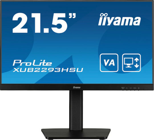 Iiyama ProLite XUB2293HSU-B7 IPS Monitor 21.5" FHD 1920x1080 with Response Time 1ms GTG view 1