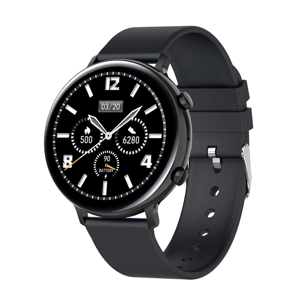 Watchfit Aluminium with Heart Rate Monitor (Black) view 3