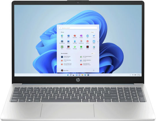 HP 15-fd0019nv 15.6" FHD (i7-1355U/8GB/512GB SSD/W11 Home) Natural Silver (GR Keyboard)