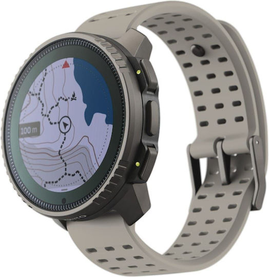 Suunto Vertical Titanium 49mm Waterproof Smartwatch with Heart Rate Monitor (Sand) view 6
