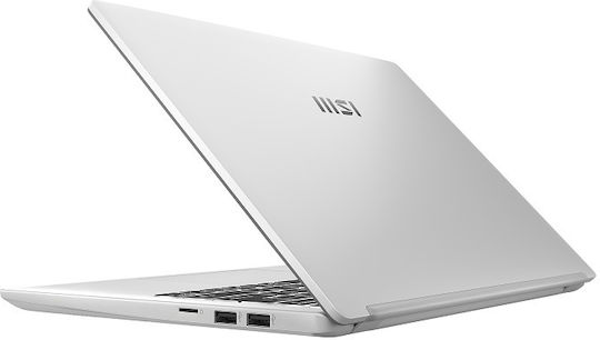 MSI Modern 14 C12M 14" FHD (i7-1255U/16GB/512GB SSD/W11 Home) Urban Silver (GR Keyboard) view 4