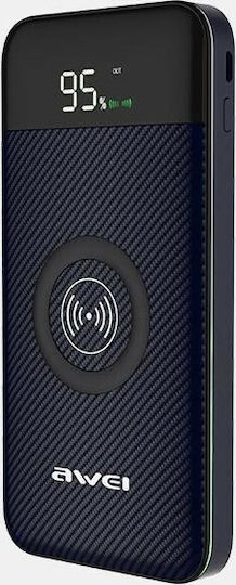 Awei P71K Power Bank 10000mAh with USB-A Port Black view 4