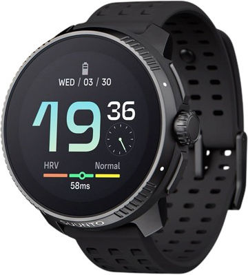 Suunto Race Stainless Steel 49mm Waterproof Smartwatch with Heart Rate Monitor (All Black) view 2