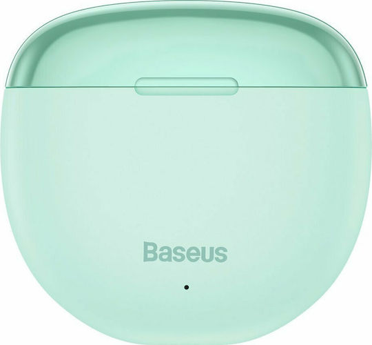 Baseus Encok W2 Earbud Bluetooth Handsfree Earphones with Sweat Resistance and Charging Case Blue vue 6